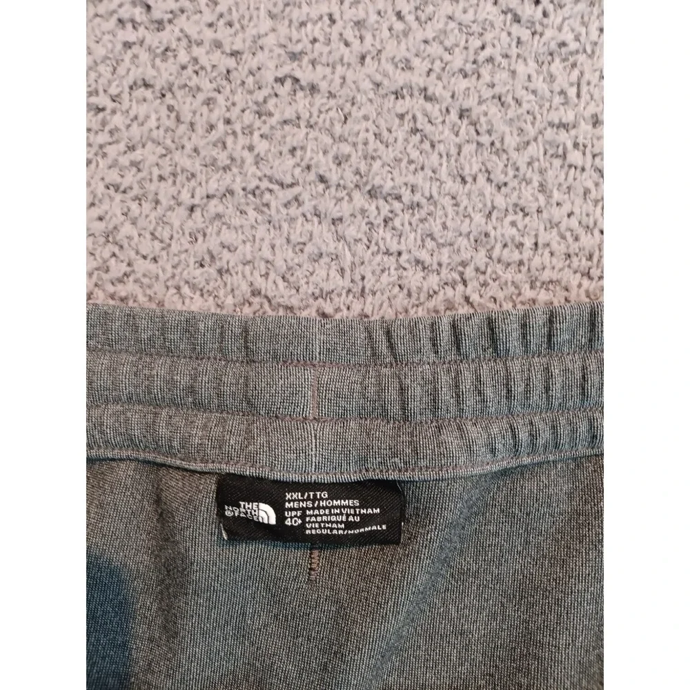 The North Face Men's Tech‎ Joggers Sweatpants XXL Gray UPF 40 Elastic Cuff Logo